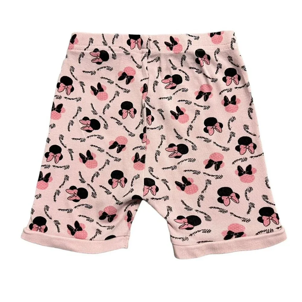 Old Navy + Disney 3T Pink Minnie Mouse Short Pajamas
